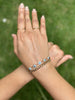 Two Layered Evil Eye Bracelet