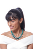 Silver & Green Elegance