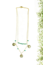 Turquoise Blue & Gold Mix